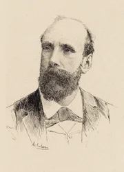 Portret van de componist Gaston Salvayre 1847-1916