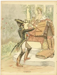 Illustratie van Adolphe dit Willette (1857-1926) in Le Rire, nr. 264