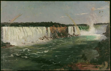 Niagara Falls in de zomer, 1870