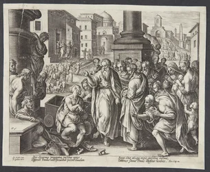 St. Paulus geneest een kreupele in Lystra