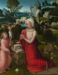 Maria Magdalena in een landschap. Omstreeks 1520