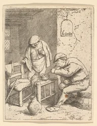 De roker en de drinker, 1682