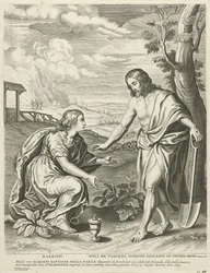 Christus verschijnt als tuinman aan Maria Magdalena