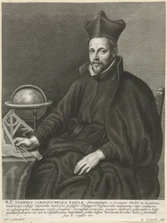 Portret van Johannes Carolus de la Faille