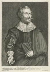 Portret van Paul de Vos