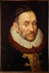 Willem van Oranje De zwijgzame vader van Nederland als leider van de opstand tegen Spanje ... (olieverf op eikenhout)