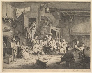 De Dans in de Herberg, 1652