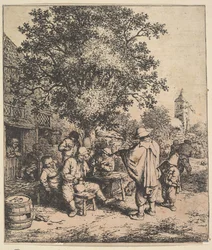 Violist en Kleine Orgelspeler, 1610-85