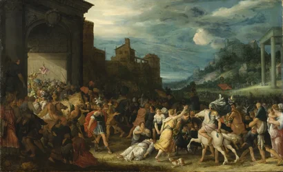 De Horatii betreden Rome
