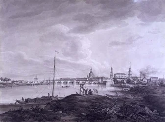 Uitzicht op Dresden, c.1788