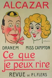 Ik kan lachen, Alcazar-poster