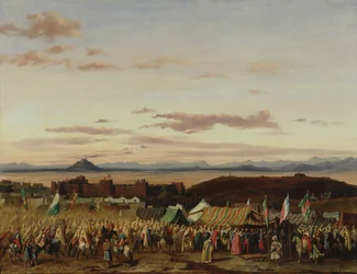 De inname van Sétif tijdens de verovering van Algerije, 21 oktober 1839, 1844