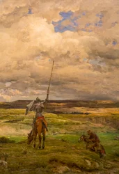 Don Quichot door de Franse kunstenaar Adrien Demont