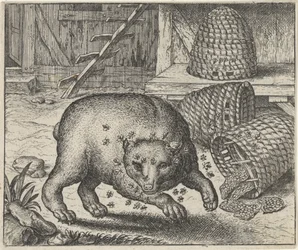 Fabel van de beer en de bijen