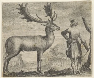 Fabel van de eland en de mens