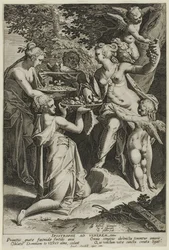 Venus ontvangt geschenken