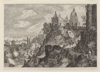 Rotsachtig landschap in Bohemen