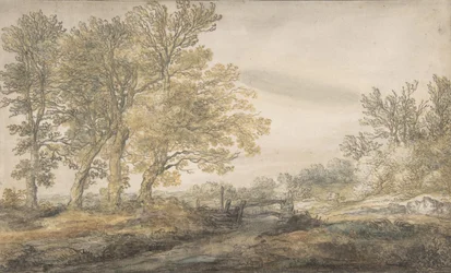Landschap met Bomen