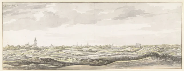 Gezicht op Den Haag