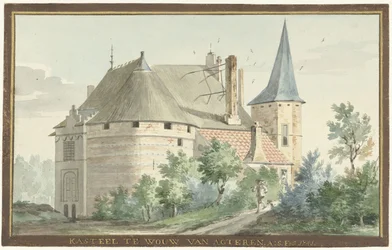 Het kasteel te Wouw