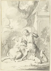 Venus en Adonis (?)