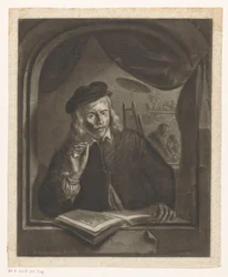 Zelfportret van Gerard Dou