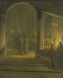 Christus voor Kajafas