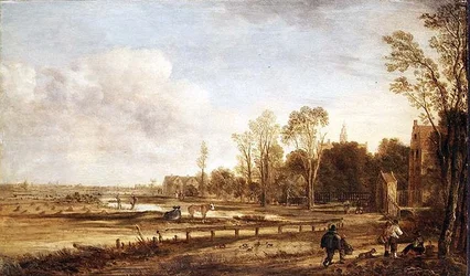 Landschap bij Haarlem