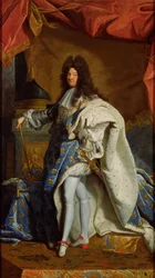 Portret van Lodewijk XIV