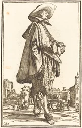 Edelman met gevouwen handen