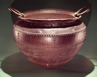 Ketel, uit Castlederg, County Tyrone, Late Bronstijd, 700-600 v.Chr.