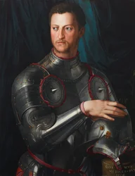 Cosimo I de Medici in harnas