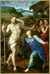 Christus Verschijnt als Tuinman aan Maria Magdalena