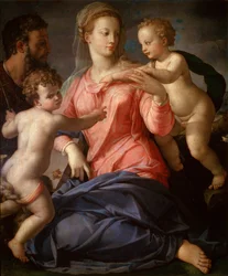 De Heilige Familie met de jonge Johannes de Doper, 1540