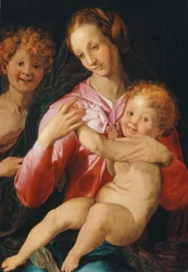 Maagd en Kind met de jonge Sint Johannes de Doper