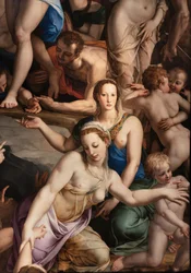 Medici-kapel: Nederdaling van Christus naar het voorgeborchte, detail