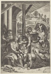 Aanbidding door de koningen