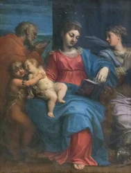 Heilige familie met St. Margaretha