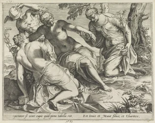 Mercurius en de Gratiën