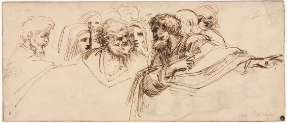Studie van Hoofden recto