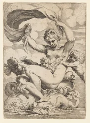 Venus (of Galatea) en Cupido