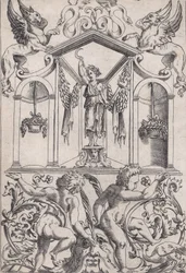 Ornamenteel paneel, ca. 1514-36