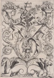 Ornamentpaneel, ca. 1514-36