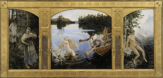 De Aino-drieluik, 1891