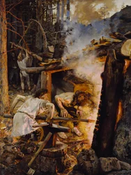 Het smeden van de Sampo, 1893