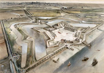 Tilbury Fort, 17e eeuw, circa 1960s