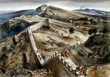 Walltown Crags, Muur van Hadrianus, 2e eeuw, ca 1960s