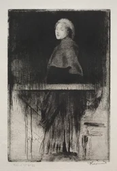 Vrouw met een Cape