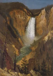 Lagere watervallen van de Yellowstone