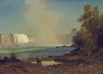Niagara Watervallen, 1863